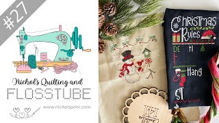 Flosstube 27 | End of the Year Plans