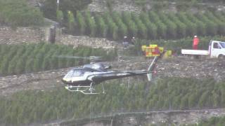 EUROCOPTER AS350B3  HB-ZES - Sion - Valais -Switzerland - 22.09.2011