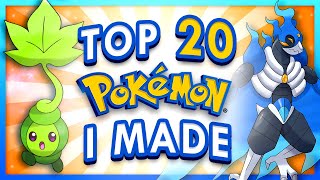 Top 20 Fakemon I Created