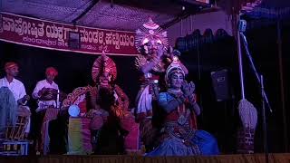 Yakshagana hattiyangadi Mela||ಪ್ರಸಂಗ ಅಗ್ನಿ ಪಂಜರ||ಭರತರಾಜ್ ಪರ್ಕಳ\u0026 ಸುಧೀರ ಉಪ್ಪುರೂ||ಪದ್ಯ ಯೋಗಿಂದ್ರ ಆಚಾರ್ಯ|