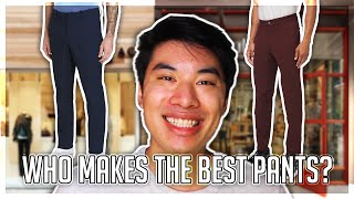 BEST MEN’S WORK PANTS (Lululemon vs Kit and Ace)