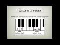 Music Theory Lesson   Tones and Semitones