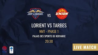 NM1 : CEP LORIENT BREIZH BASKET vs TARBES - LOURDES