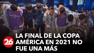 Messi, capitán: revelan su emotiva arenga minutos antes de la final de la Copa América