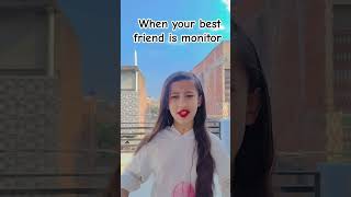 When your best friend is monitor #youtubeshorts #comedy #dancebuzz #comedydance