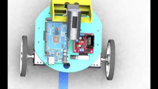 Path Finding Robot - CAN FOLLOW ANY LINE WITH NO CAMERAS
