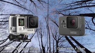 GoPro Hero 5 Black vs Hero 4 Silver