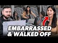 Confused Girl EMBARRASSED Herself And Walked OFF