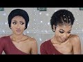 STYLING MY TYPE 4 NATURAL SHORT HAIR | DisisReyRey