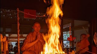 新春護摩祈祷六座目