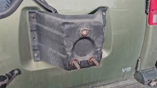 Land Rover Tire Carrier Replacement and Upgrade