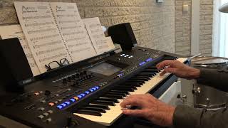 Guantanamera - easy keyboardcover on Yamaha Genos of a world famous Cuban song.