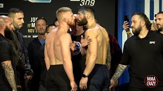 UFC 309: Bo Nickal vs. Paul Craig Weigh-in Face Off