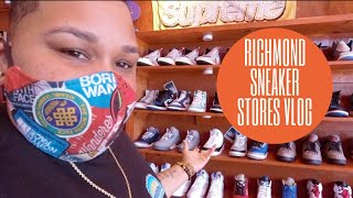 Visiting Richmond sneaker stores