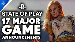 17 MASSIVE PS5 Game Reveals From State of Play That Dropped Everyone's Jaws