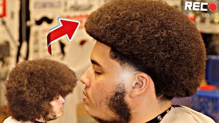 AFRO TRANSFORMATION/ LOW TAPER BEARD SHAPE UP