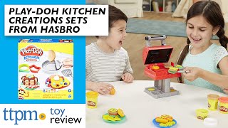 NEW for 2021 Play-Doh Kitchen Creations Flip 'n Pancakes and Grill 'n Stamp from Hasbro