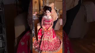 beautiful Pakistani bride nikah look | cute bride whatsapp status #shorts #nikah #whatsappstatus