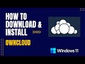 How to Download and Install ownCloud For Windows