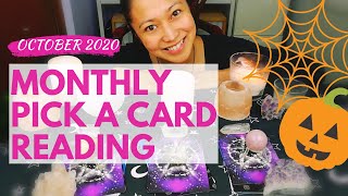 🔮FREE TAROT - PICK A CARD OCTOBER 2020 [Monthly Reading] Halloween | Psychic | Oracle