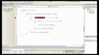 C# Beginner 5 - Loops (for, while, do...while)