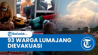 Gunung Semeru Muntahkan Awan Panas, 93 Warga Lumajang Dievakuasi ke Pengungsian