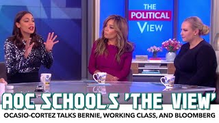 AOC Schools 'The View' On What Working Class Politics Looks Like