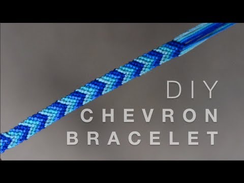 DIY Chevron Friendship Bracelet DIY Chevron Friendship Bracelet