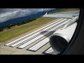 Swiss Airbus A321 HB-IOH  Take off from Geneva