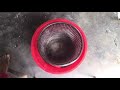 how to make smokeless wood stove . දුම නැති ලිපක් හදමු cement idea s