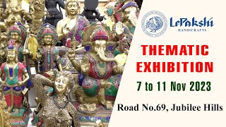 Thematic Exhibition At Lepakshi Handicrafts Emporium | Handmade \u0026 Artisinas | Hybiz tv