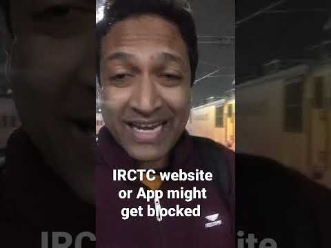 La aplicación IRCTC podría bloquearse. Haga esto para mantenerla activa.