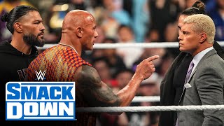 FULL SEGMENT – Rhodes and Rollins accept The Rock and Reigns’ Challenge: SmackDown, March 8, 2024