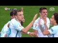 artem dzyuba s goal. fc krasnodar vs zenit rpl 2016 17