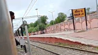 04705 Shrigannagar - Jaipur Intercity express train Journey / Jhunjhunu to sikar / Indian railways