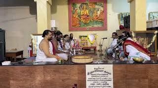 Krithika mandala Veda parayanam on 19-11-2022 third day