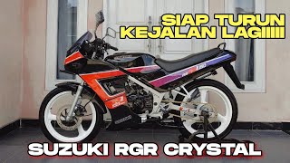 SUZUKI RGR CRYSTAL SIAP MENGASPAL KEMBALI || JATI PART