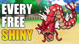 Every Single Guaranteed SHINY Pokemon