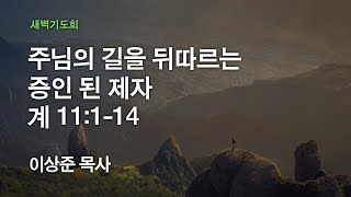 [양재 온누리교회 새벽기도회] 주님의 길을 뒤따르는 증인 된 제자 (계 11:1-14) 2019.11.19