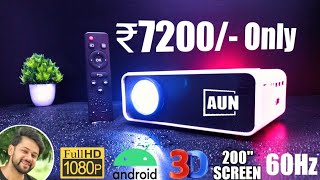 AUN D60s Review | Best Android Projector Under 10000.