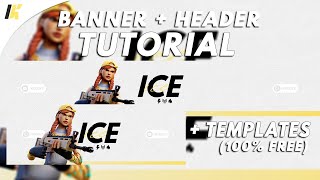 How To Make A FREE Fortnite Header + Banner On Pixlr! (+ Templates)