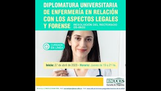 Presupuestos que generan la formación de responsabilidad por actos de enfermería.