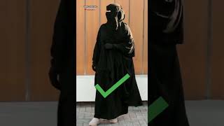 Part 4/Sahi Tarike ka Hijab✔️VS Galat Tarike ka hijab❌Beautiful Hijab VS Worst Hijab#shorts #youtube