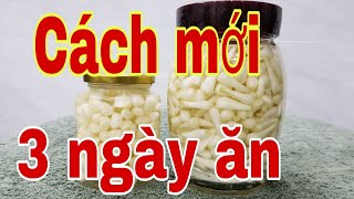Bí quyết làm DƯA KIỆU trắng giòn không phèn chua không phơi nắng.