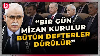 AYM Başkanı, Erdoğan'ın karşısına geçti! Gözünün içine baka baka Kur'an'dan ayetlerle konuştu!