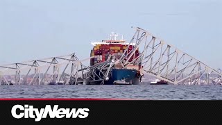 6 presumed dead after cargo ship slams into Baltimore bridge