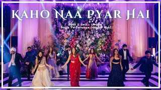 Kaho Naa Pyar Hai || Thida & Sesh's Wedding Dance Performance | Sangeet Night