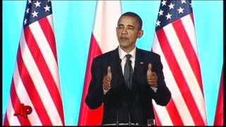 Obama: Poland a Model for Democracy