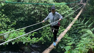 Light trekking at Situ Gunung