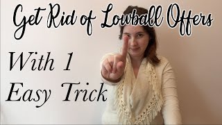 POSHMARK TIP: Get Fewer Lowball Offers with 1 EASY Trick!